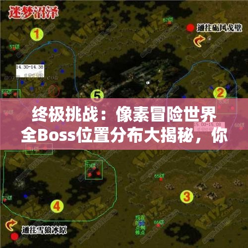 終極挑戰(zhàn)：像素冒險(xiǎn)世界全Boss位置分布大揭秘，你敢來挑戰(zhàn)嗎？