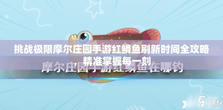 挑戰(zhàn)極限摩爾莊園手游紅鱗魚刷新時間全攻略，精準掌握每一刻